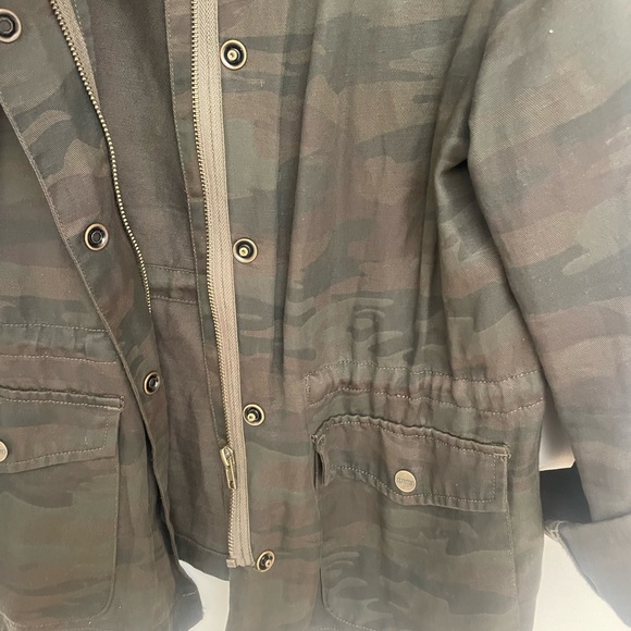 Sanctuary Rowen Drawstring Waist Military Jacket - Picture 5 of 6